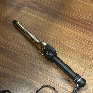 Hot tool curling iron 1 inch extended barrel